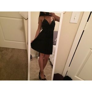 A.Byer Black Halter Dress M